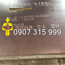 Thép tấm đóng tàu A36/AH36/DH36/EH36 dày 6mm/6ly/6li ABS,NK-KA,BV-A,DNV